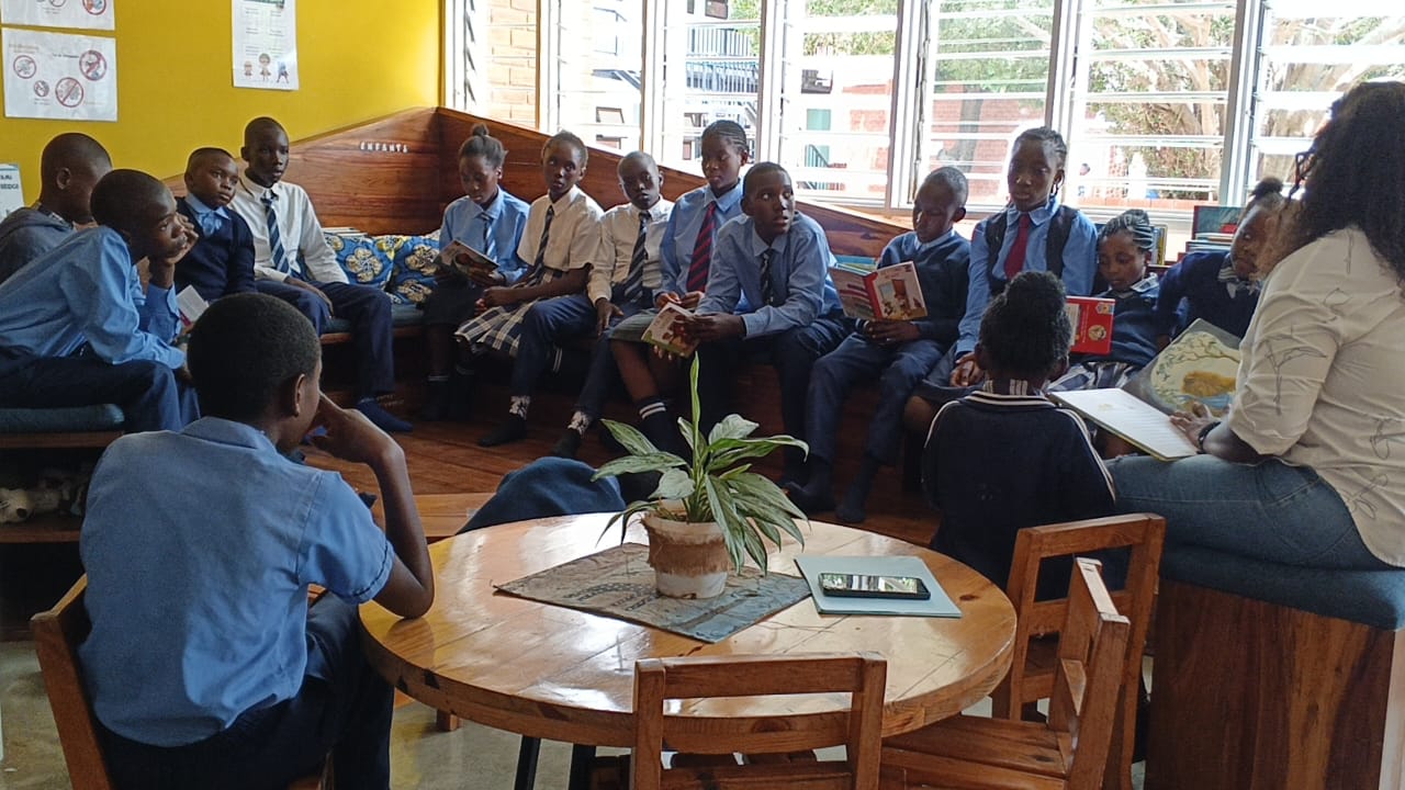 Students learning